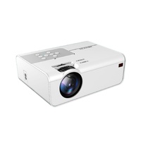 Wi-Fi Video Projector 1080P 150 Ansi Lumens, White