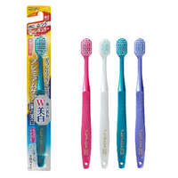 [6-PACK] EBISU Premiumcare Toothbrush No. 62 Whitening Broad Head Massage Toothbrush (pack of three)