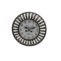 82cm Viking Metal Wall Clock