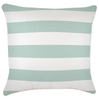 Cushion Cover-With Piping-Deck-Stripe-Mint-60cm x 60cm