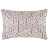 Cushion Cover-With Piping-Milan Rose-35cm x 50cm