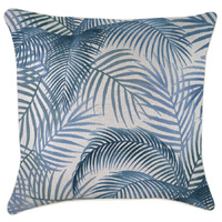 Cushion Cover-With Piping-Seminyak Blue-60cm x 60cm