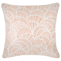 Cushion Cover-With Piping-Positano Blush-45cm x 45cm