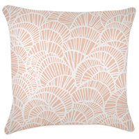 Cushion Cover-With Piping-Positano Blush-60cm x 60cm