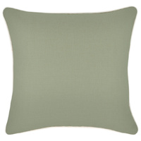 Cushion Cover-With Piping-Solid-Sage-45cm x 45cm