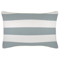 Cushion Cover-With Piping-Deck-Stripe-Smoke-35cm x 50cm