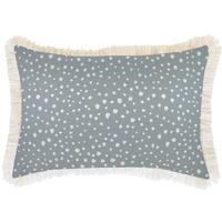 Cushion Cover-Coastal Fringe-Lunar Smoke-35cm x 50cm