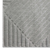 Alpha Outdoor Rug - Light Grey - 200x290