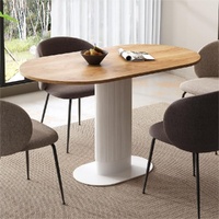 Clara Gather Round Oval Dining Table