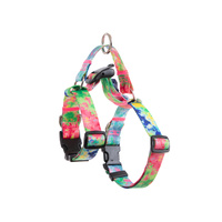 Dog Double-Lined Straps Harness Adjustable S SWEET GREEN