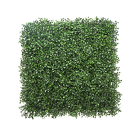 12 x Artificial Plant Wall Grass Panels Vertical Garden Tile Fence 50X50CM Green