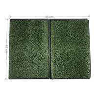 Indoor Dog Puppy Toilet Grass Potty Training Mat Loo Pad 85 x 63 cm