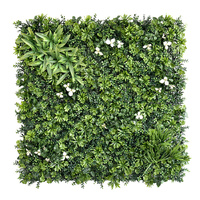 5 SQM Artificial Plant Wall Grass Panels Vertical Garden Tile Fence 1X1M Green