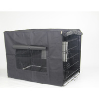 36' Portable Foldable Dog Cat Rabbit Collapsible Crate Pet Cage with Cover