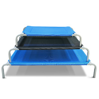 Medium Pet Dog Puppy Cat Bed Trampoline Hammock Cot Bed 100 x 60 x 19 cm