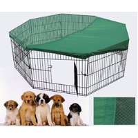 YES4PETS 30' Dog Pet Playpen Exercise Puppy Enclosure Fence with cover