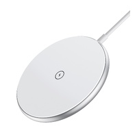 CHOETECH T580-F 15W Magsafe Wireless Fast Charger With 1M Cable (White)