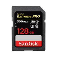 SanDisk 128GB Extreme PRO SDHC and SDXC UHS-II card SDSDXDK-128G-GN4IN