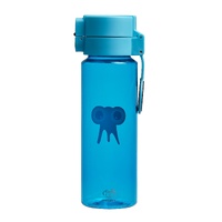 Blue Leak Proof Flip and Clip Water Bottle