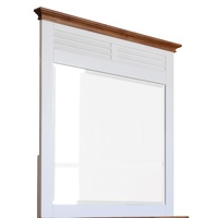 Dresser Vanity Mirror for Bedroom - White