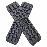 Traction Boards 2 PCS Recovery Tracks with Jack Base 4WD Tire Traction Mat Recovery Boards Rescue Board