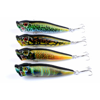 4X 9.5cm Popper Poppers Fishing Lure Lures Surface Tackle Saltwater