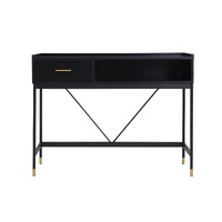 ALCONA Console Table In Matte Black