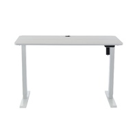 1.2m Sit And Stand Desk In White