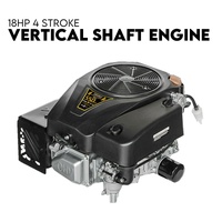 18HP Vertical Shaft Lawn Mower Engine Petrol Motor 4 Stroke OHV Ride On