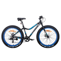 Tiger T106 Fat Bike Shimano 7 Speed Bicycle Blue