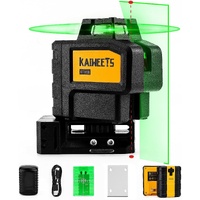 KAIWEETS KT360B Green Laser Level Self Leveling Horizontal Vertical Line Laser Level