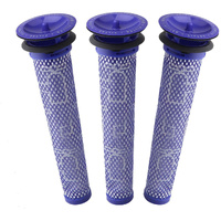 3 x Filters for DYSON V6, V7, V8,  DC58, DC59, DC61, DC62 stickvac