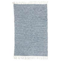 Blue/white kilim rug 90x150 cm