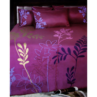 Savannah Plum Quilt Cover Set King