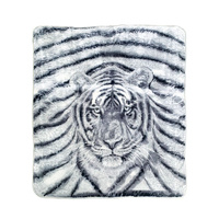 J.Elliot Home 350gsm Tiger Photo Mink Blanket