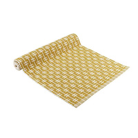 Eden Ribbed Eco Recycled Cotton Table Runner 33 x 150 cm Zest