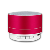 Bluetooth Speakers Portable Wireless Speaker Music Stereo Handsfree Rechargeable (Red)