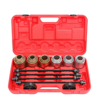 26Pc Universal Press & Pull Sleeve Kit Bush Bearing Remove LCV HGV Engines Tools