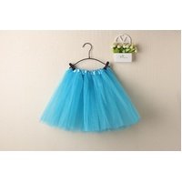 New Adults Tulle Tutu Skirt Dressup Party Costume Ballet Womens Girls Dance Wear, Blue, Adults