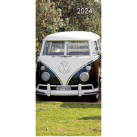 Camper Vans - 2024 Flexi Pocket Diary Premium Planner Christmas New Year Gift