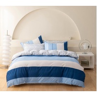 Mannix Striped Quilt Cover Set - King Size