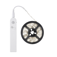 Motion Sensor LED Strip Light 1m cool white