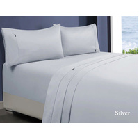 1000tc egyptian cotton sheet set 1 double silver