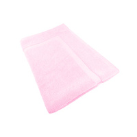 softouch ultra light quick dry premium cotton bath mat 900gsm baby pink