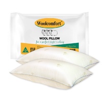 Aus Made Natural Health Wool Pillow Twin Pack