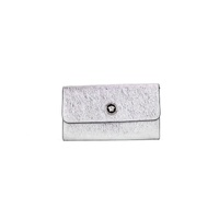 Versace Small Evening Metallic Clutch Wallet Crossbody Bag One Size Women