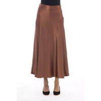 Alpha Studio Women's Brown Viscose Skirt - W42 US