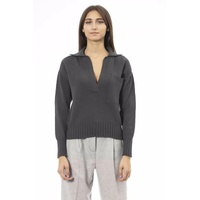 Alpha Studio Women's Green Wool Sweater - 42 IT