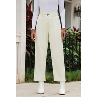 Azura Exchange Corduroy High Waist Straight Leg Pants - 12 US