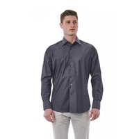 Bagutta Men's Gray Cotton Shirt - L